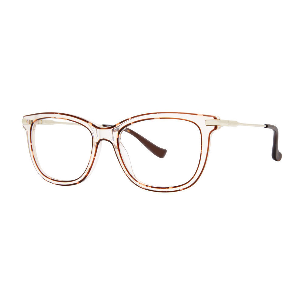 Kensie Ironic Eyeglasses Tortoise-Edging 51mm